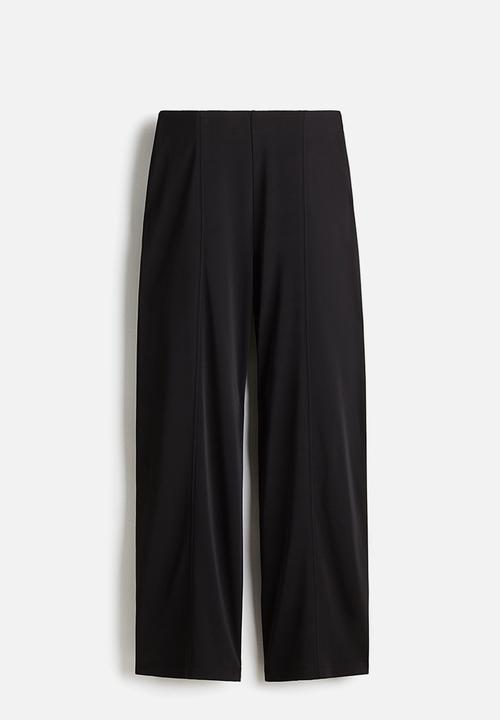 H&M - Wide trousers - black