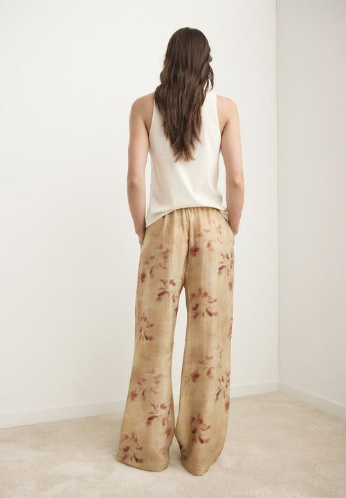 MANGO - Pyjama trousers lili- yellow