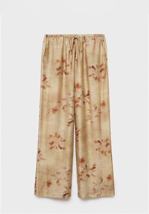 MANGO - Pyjama trousers lili- yellow