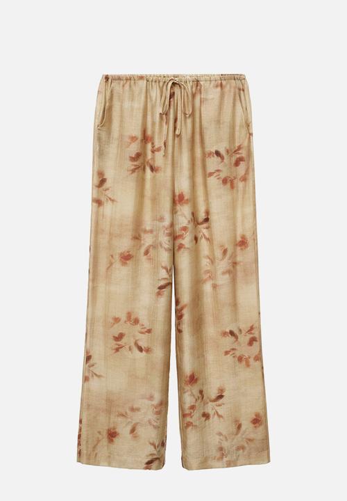 MANGO - Pyjama trousers lili- yellow