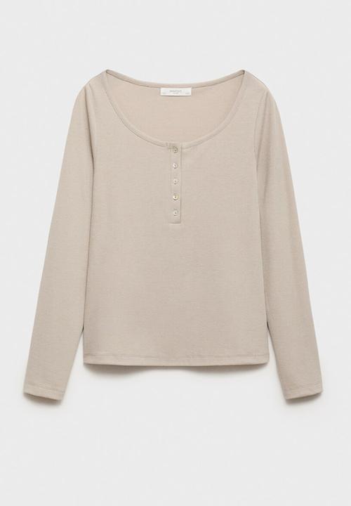 MANGO - Pyjama t-shirt balance- stone