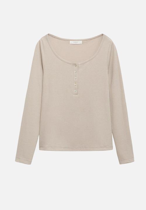 MANGO - Pyjama t-shirt balance- stone