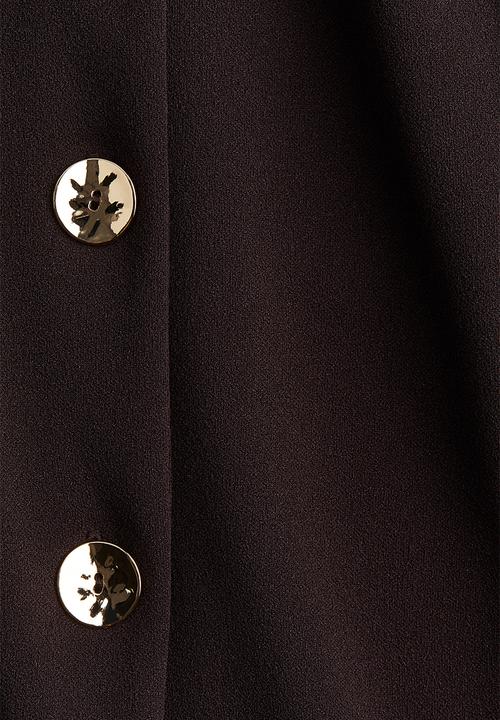H&M - Ponte di roma waistcoat - dark brown