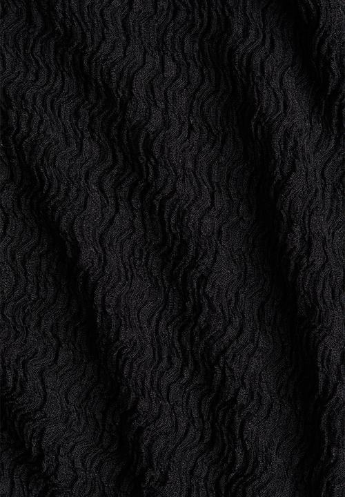 H&M - Draped maxi dress - black