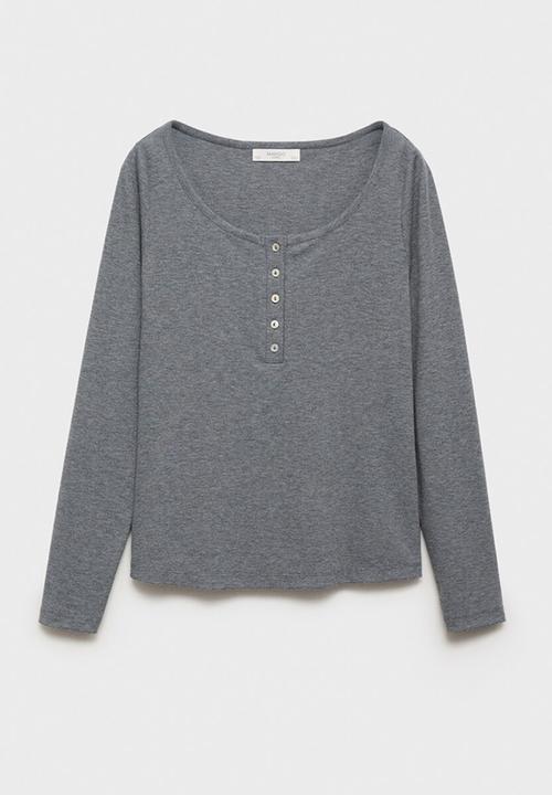 MANGO - Pyjama t-shirt balance- grey