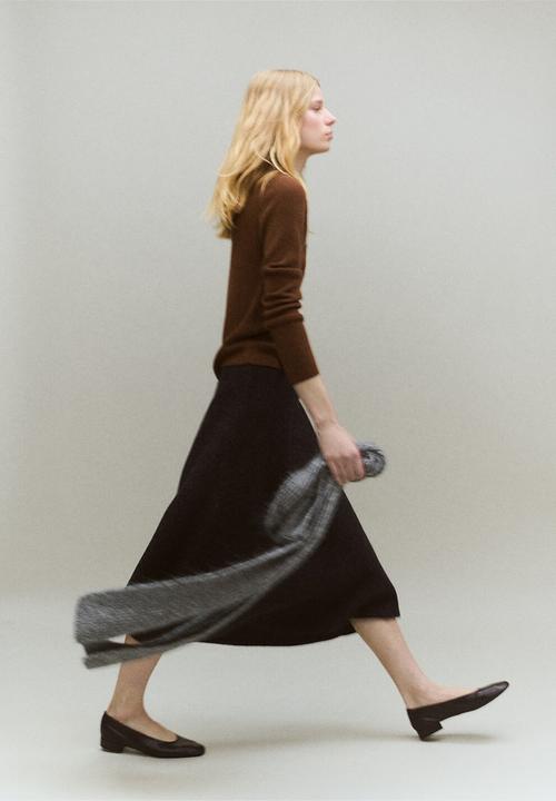 MANGO - Sweater cuiner - dark brown