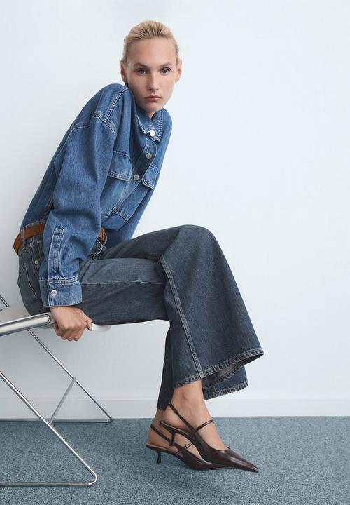 MANGO - Jeans seattle - open blue