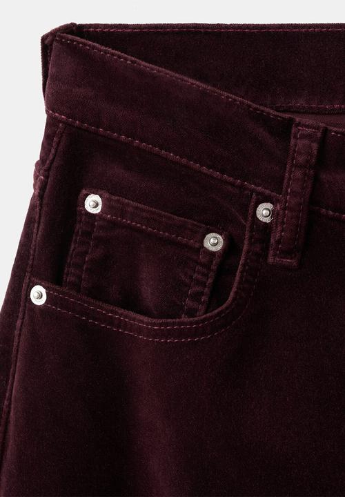 MANGO - Jeans siracusa - dark red
