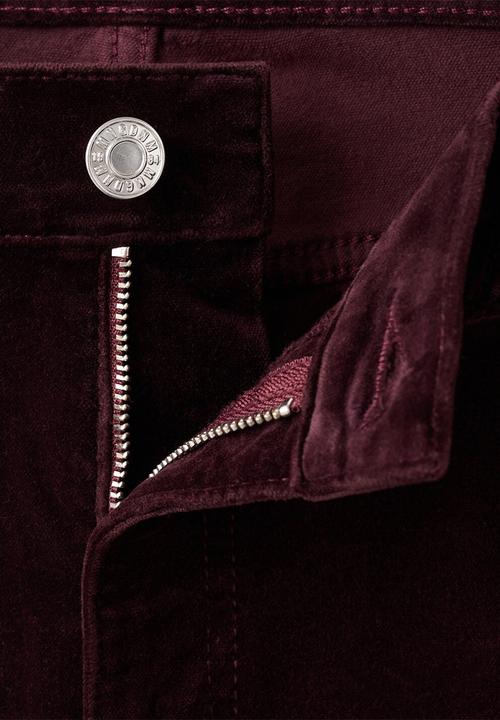 MANGO - Jeans siracusa - dark red