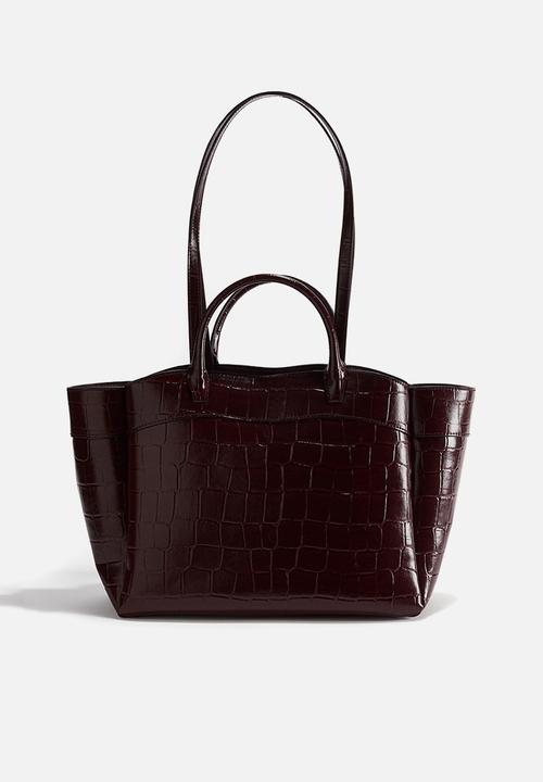 H&M - Shopper - burgundy 