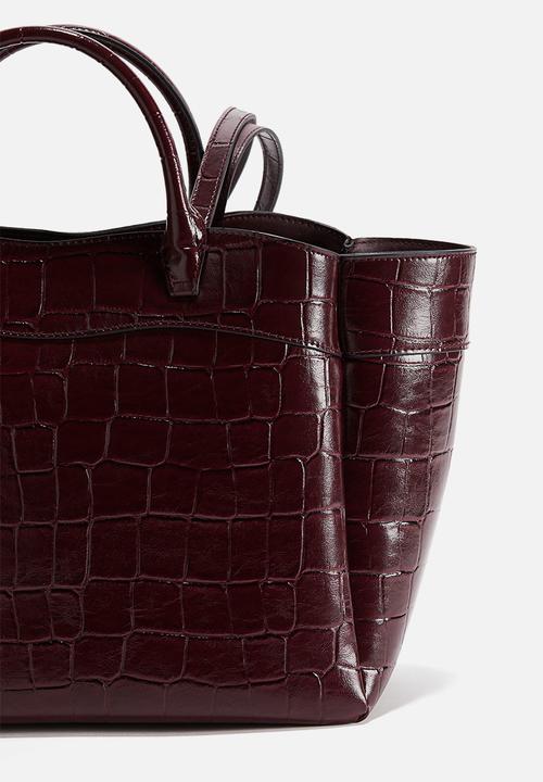 H&M - Shopper - burgundy 