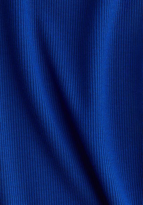 H&M - Stand-collar vest top - blue