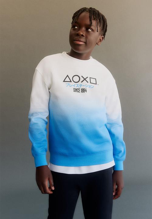 H&M - Printed sweatshirt - blue playstation