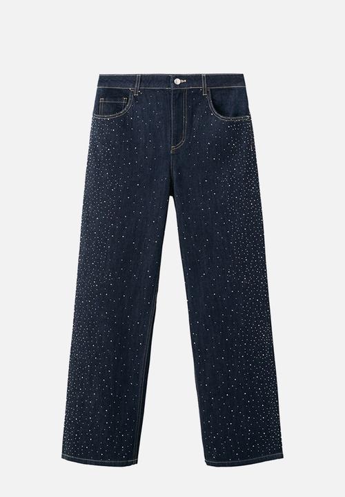 MANGO - Jeans virgo - open blue