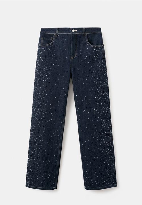 MANGO - Jeans virgo - open blue