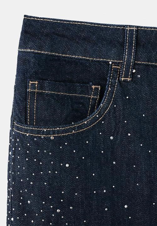 MANGO - Jeans virgo - open blue