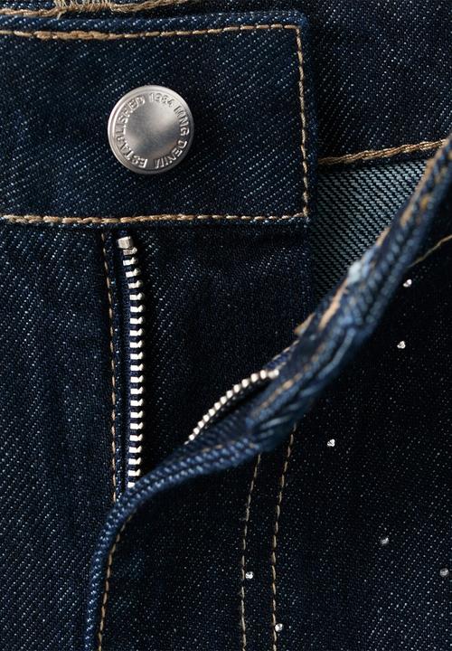MANGO - Jeans virgo - open blue