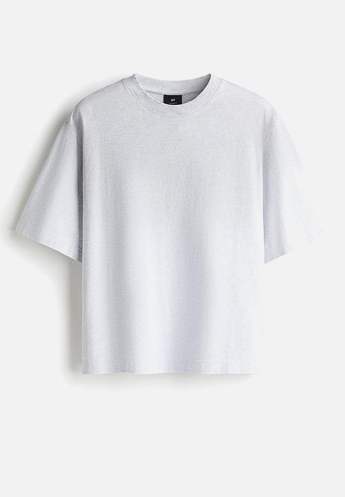 H&M - Oversized fit t-shirt - grey marl