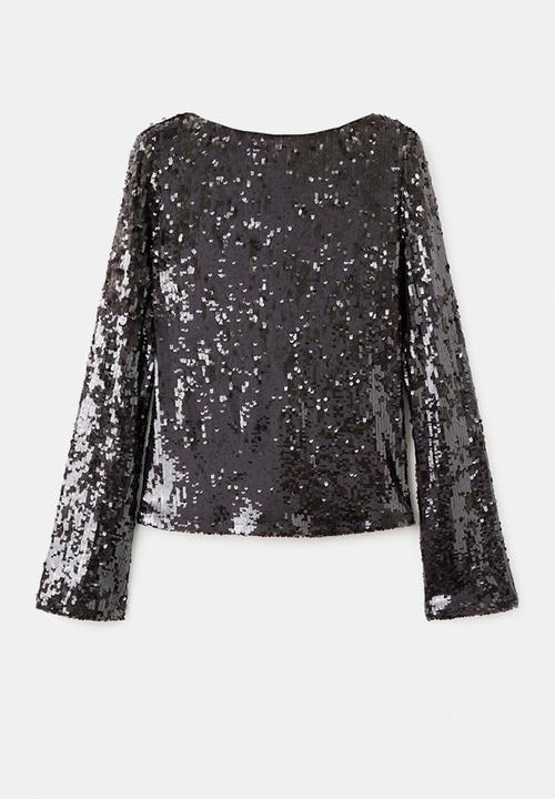 MANGO - T-shirt xkate - brown