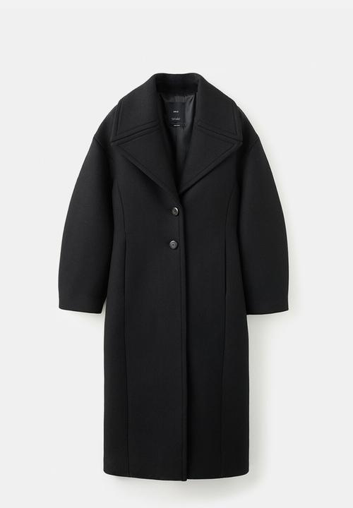 MANGO - Coat nohi - black