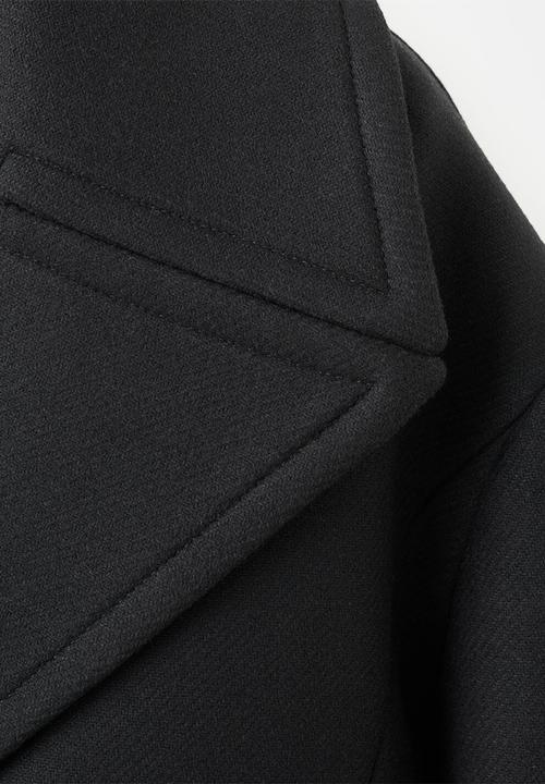 MANGO - Coat nohi - black