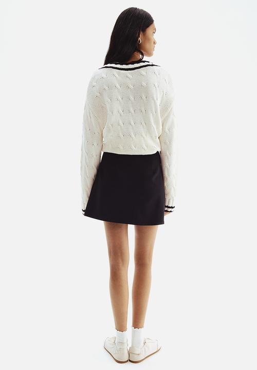 H&M - Pleated skirt - black
