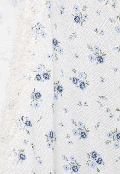 MANGO - Dressing gown ario- white