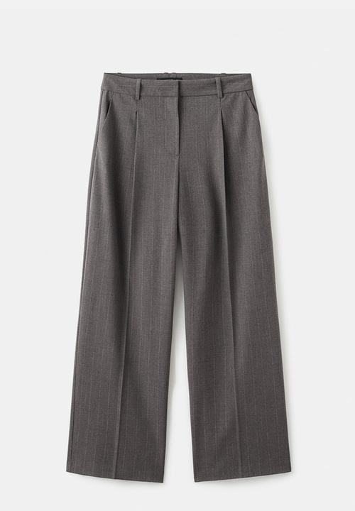 MANGO - Trousers gabo - lt pastel grey