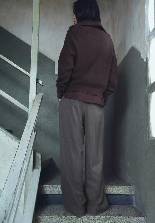 MANGO - Trousers gabo - lt pastel grey