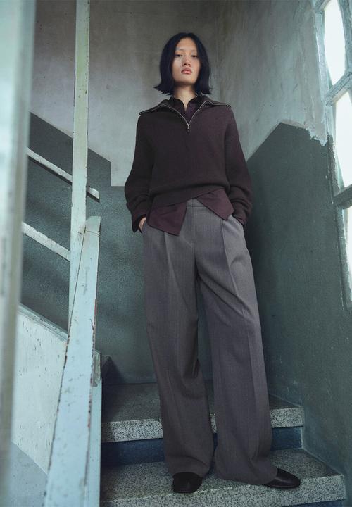 MANGO - Trousers gabo - lt pastel grey