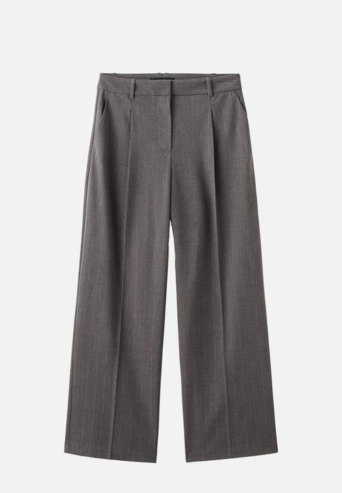MANGO - Trousers gabo - lt pastel grey