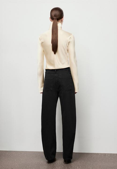 MANGO - Jeans bet - open gray