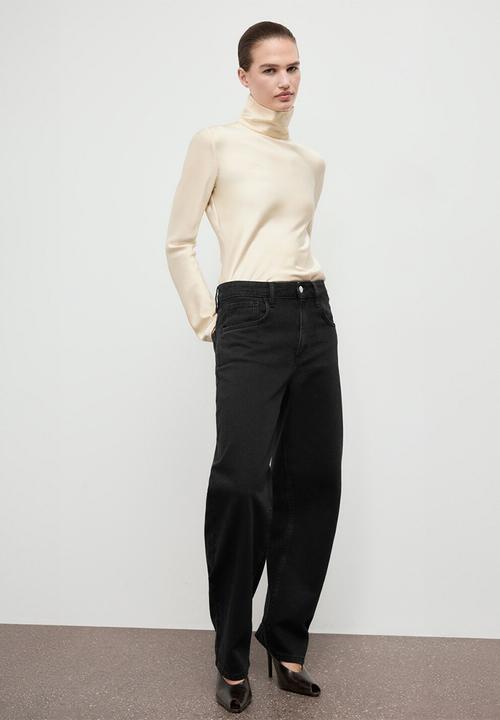 MANGO - Jeans bet - open gray