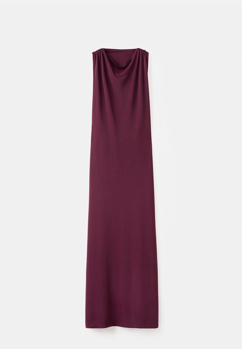 MANGO - Dress xjuliete - dark red
