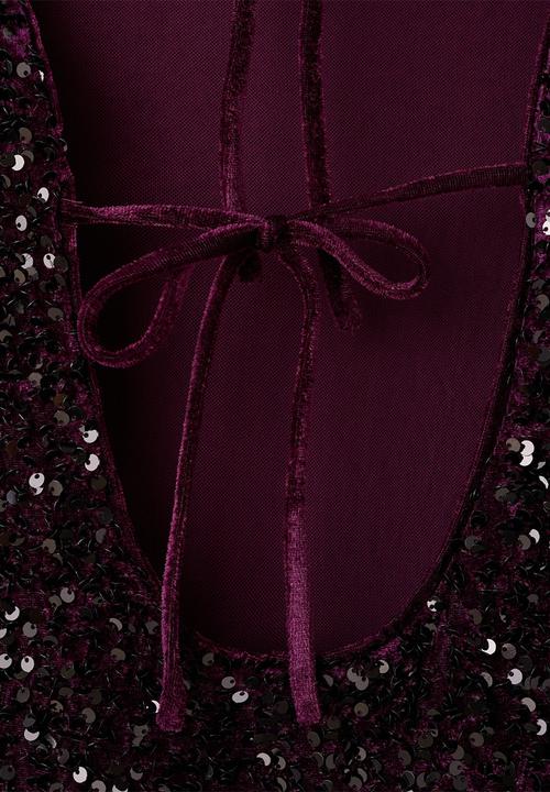 MANGO - Dress xwill - dark red
