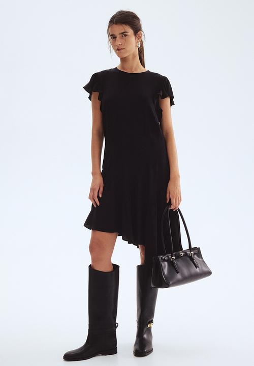H&M - Asymmetric dress - black