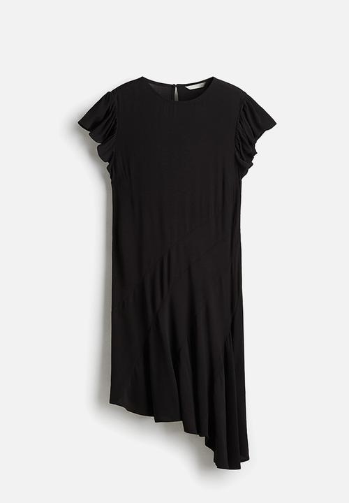 H&M - Asymmetric dress - black