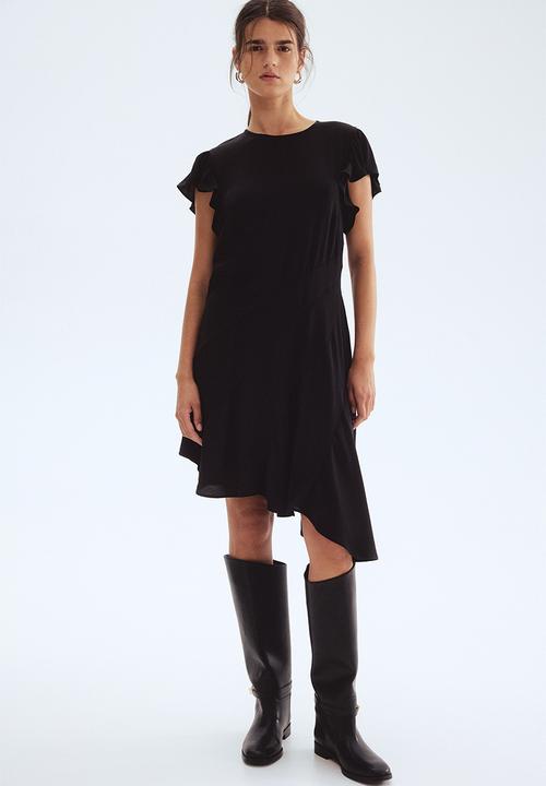 H&M - Asymmetric dress - black