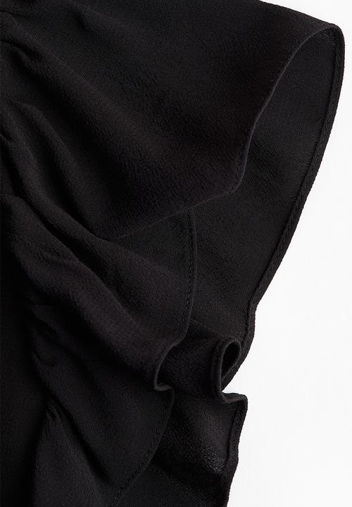 H&M - Asymmetric dress - black