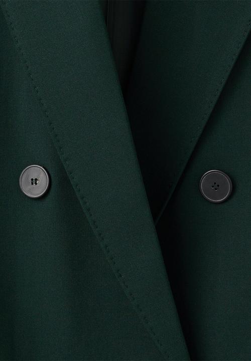 MANGO - Blazer irese - green