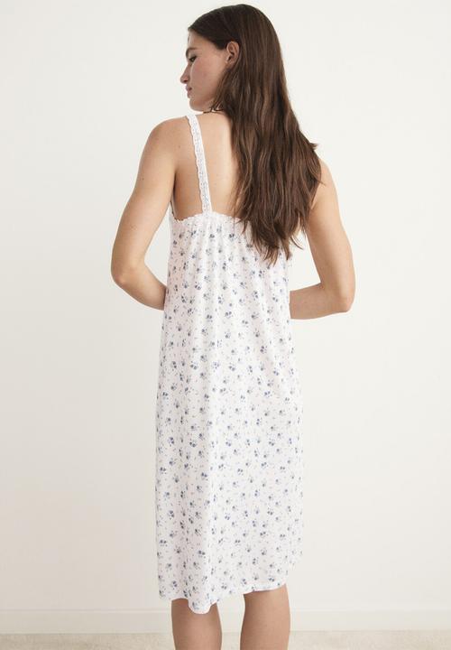 MANGO - Nightgown ario- white