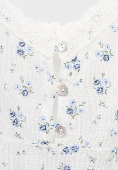MANGO - Nightgown ario- white