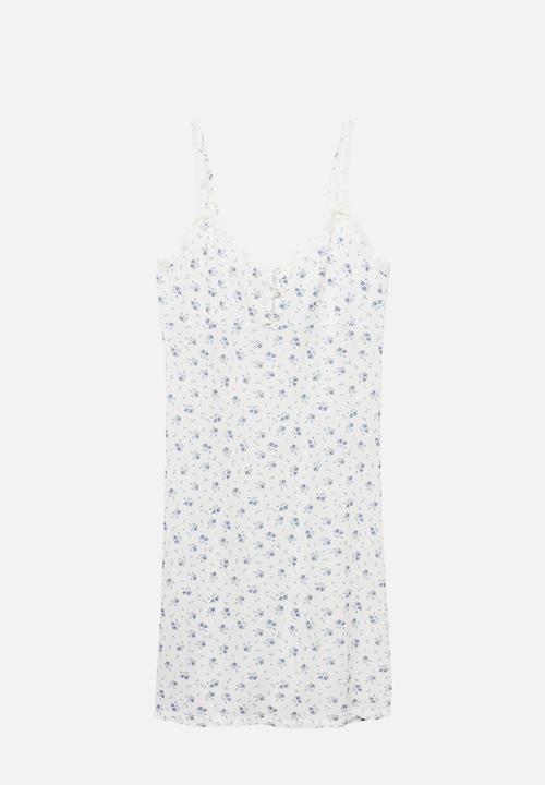 MANGO - Nightgown ario- white
