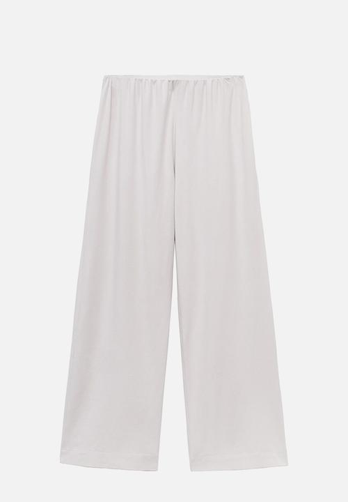 MANGO - Pyjama trousers pica- beige