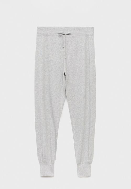 MANGO - Pyjama trouser ramram- grey