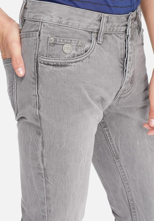 S.P.C.C - Stovepipe tapered jeans