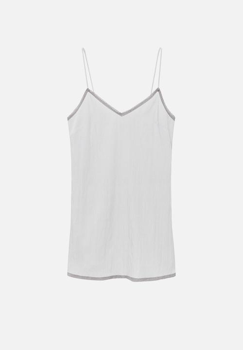 MANGO - Nightgown paraiso- grey