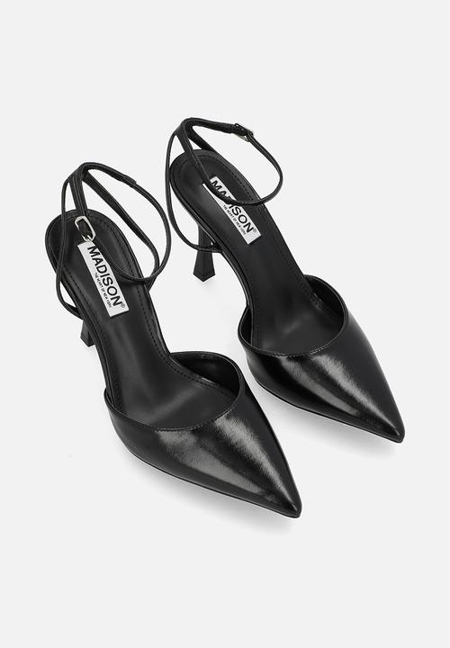 Madison® - Natalia closed toe ankle strap - black