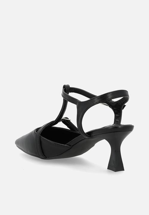 Madison® - Nadia closed toe ankle strap - black