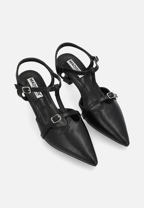 Madison® - Nadia closed toe ankle strap - black